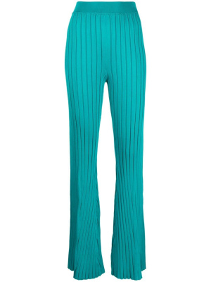 

Ribbed-knit flare pant, REMAIN Ribbed-knit flare pant