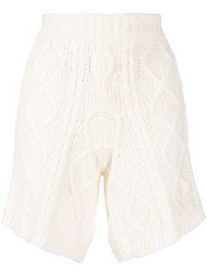

Cable-knit shorts, REMAIN Cable-knit shorts