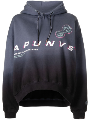 

Ombre print hoodie, AAPE BY *A BATHING APE® Ombre print hoodie