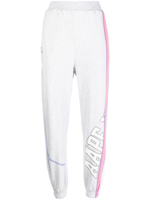 

Logo-print track pants, AAPE BY *A BATHING APE® Logo-print track pants