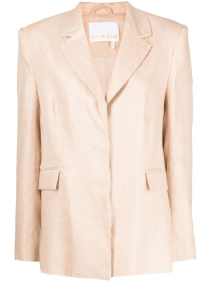 

Draped linen blazer, REMAIN Draped linen blazer