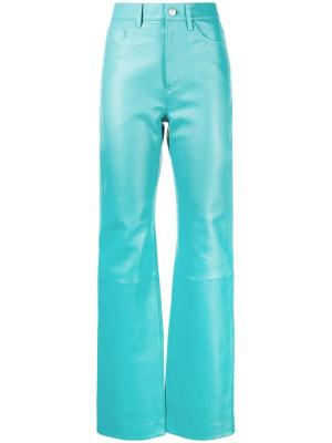 

Wide-leg leather trousers, REMAIN Wide-leg leather trousers