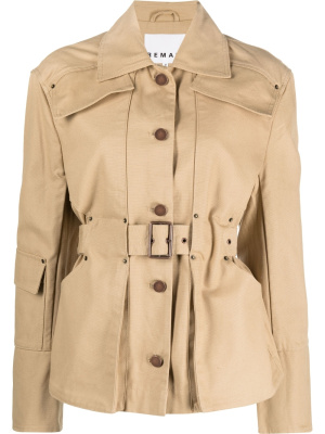 

Belted cargo jacket, REMAIN Belted cargo jacket