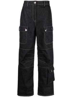 

Denim cargo trousers, REMAIN Denim cargo trousers