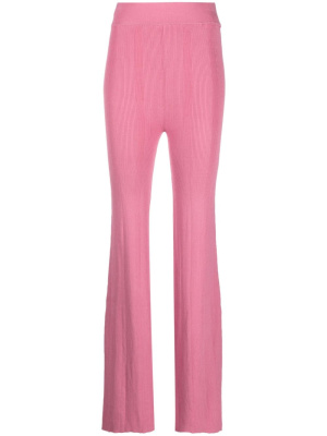

Ribbed knit flared trousers, REMAIN Ribbed knit flared trousers