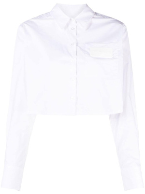 

Cropped organic cotton shirt, REMAIN Cropped organic cotton shirt