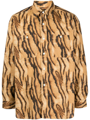 

Animal-print cotton shirt, Needles Animal-print cotton shirt