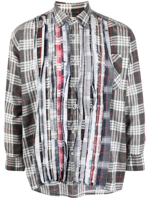 

Patchwork checked shirt, Needles Patchwork checked shirt