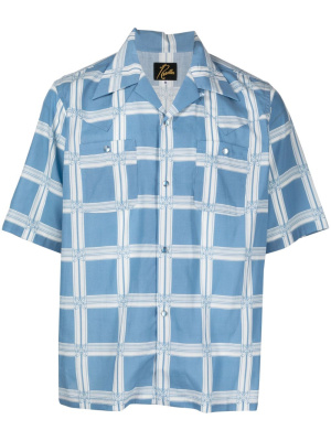 

Check-pint short-sleeved shirt, Needles Check-pint short-sleeved shirt