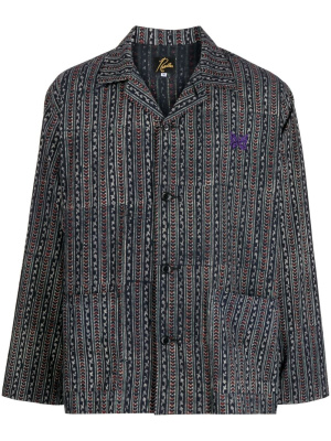 

Geometric-print cotton shirt, Needles Geometric-print cotton shirt