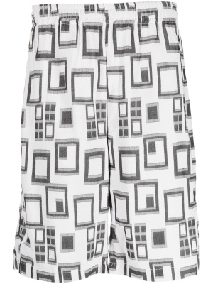 

Geometric-print Bermuda shorts, Needles Geometric-print Bermuda shorts