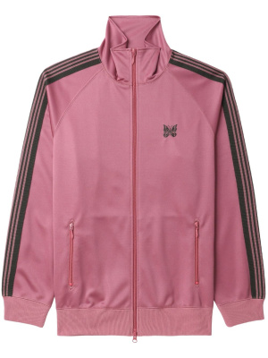 

Embroidered-logo zip-up jacket, Needles Embroidered-logo zip-up jacket