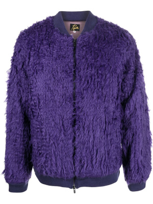 

Faux-fur bomber jacket, Needles Faux-fur bomber jacket