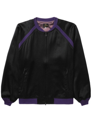 

Satin zip-up bomber jacket, Needles Satin zip-up bomber jacket