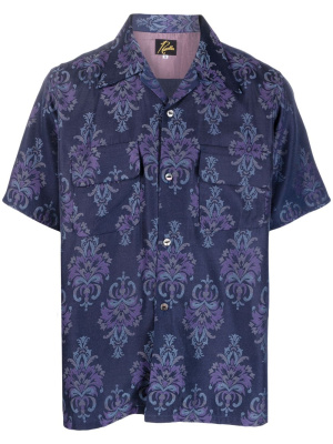 

Baroque-pattern button-up shirt, Needles Baroque-pattern button-up shirt