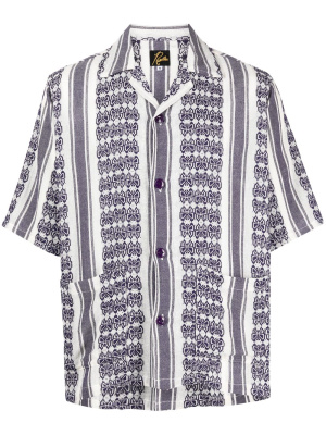 

Short-sleeve butterfly-print shirt, Needles Short-sleeve butterfly-print shirt