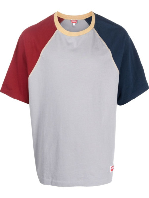 

Colour-block cotton T-shirt, Kenzo Colour-block cotton T-shirt