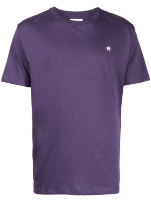 

Ace logo-patch organic-cotton T-shirt, Wood Wood Ace logo-patch organic-cotton T-shirt