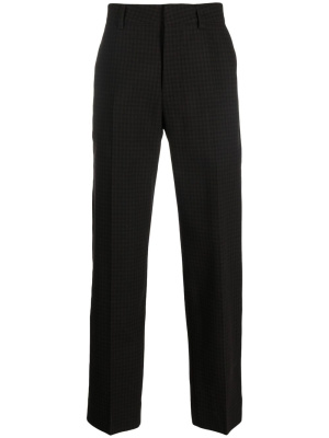 

Cotton check-pattern trousers, Wood Wood Cotton check-pattern trousers