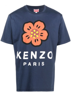 

Poppy-print short-sleeve T-shirt, Kenzo Poppy-print short-sleeve T-shirt