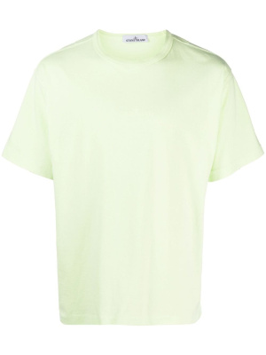

Embroidered-logo detail T-shirt, Stone Island Embroidered-logo detail T-shirt