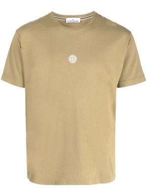 

Logo-print cotton T-shirt, Stone Island Logo-print cotton T-shirt