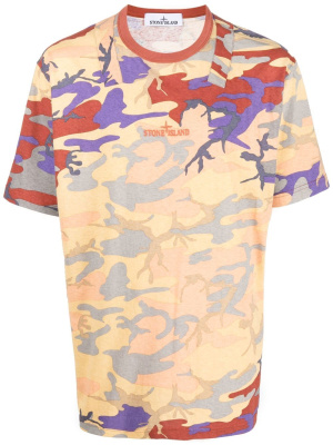 

Camouflage-print cotton T-shirt, Stone Island Camouflage-print cotton T-shirt