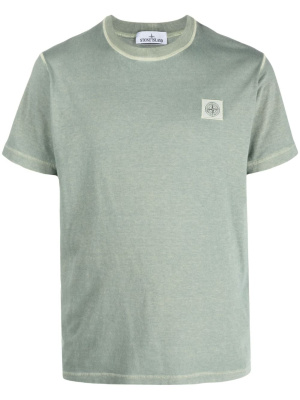 

Compass-patch cotton T-shirt, Stone Island Compass-patch cotton T-shirt