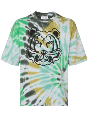 

Tiger tie-dye print T-shirt, Kenzo Tiger tie-dye print T-shirt
