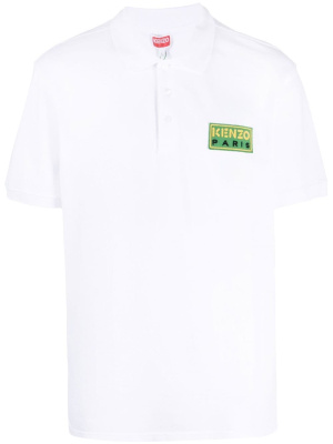 

Logo-patch polo shirt, Kenzo Logo-patch polo shirt