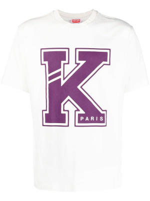 

Logo-print short-sleeve T-shirt, Kenzo Logo-print short-sleeve T-shirt