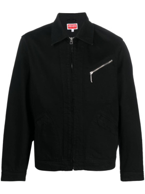 

Zip-fastening denim jacket, Kenzo Zip-fastening denim jacket