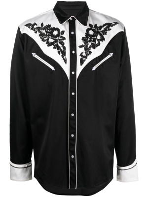 

Floral-print long-sleeved shirt, Kenzo Floral-print long-sleeved shirt