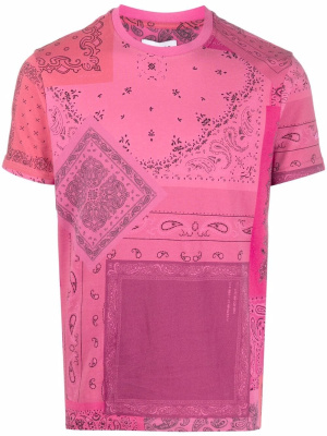 

Bandana-print T-shirt, Kenzo Bandana-print T-shirt