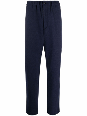 

Logo-patch straight-leg trousers, Kenzo Logo-patch straight-leg trousers