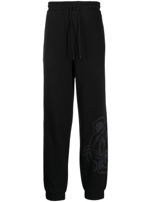 

Tiger-print cotton track pants, Kenzo Tiger-print cotton track pants