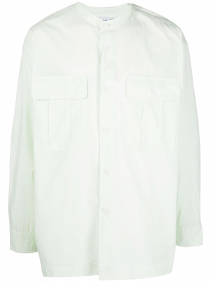 

Mock-neck cotton shirt, Kenzo Mock-neck cotton shirt
