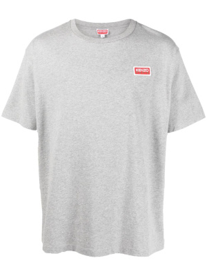 

Logo-patch cotton T-shirt, Kenzo Logo-patch cotton T-shirt
