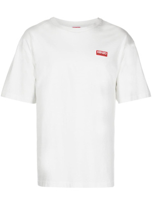 

Logo-patch crew-neck T-shirt, Kenzo Logo-patch crew-neck T-shirt