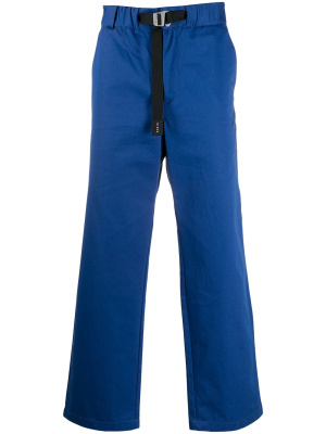 

Belted-waist straight leg trousers, Kenzo Belted-waist straight leg trousers