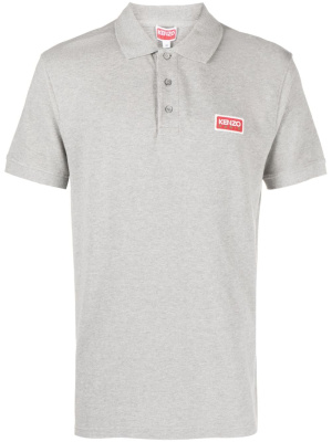 

Logo-patch cotton polo shirt, Kenzo Logo-patch cotton polo shirt