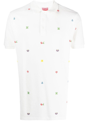 

Pixel slim fit polo shirt, Kenzo Pixel slim fit polo shirt