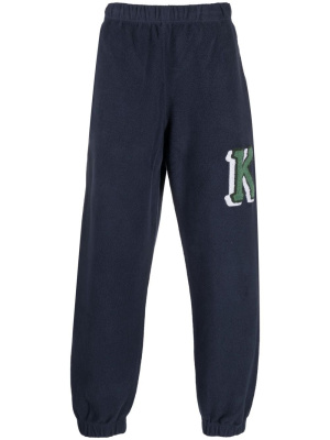 

Logo-print fleece track pants, Kenzo Logo-print fleece track pants
