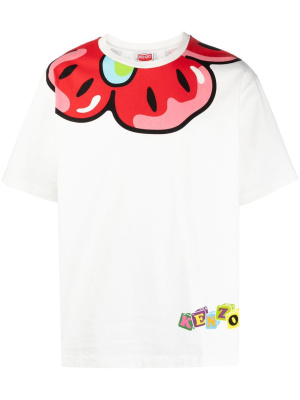 

Graphic-print short-sleeve T-shirt, Kenzo Graphic-print short-sleeve T-shirt