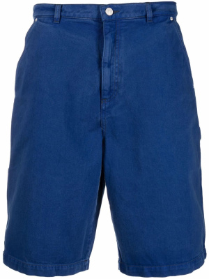 

Logo-patch denim bermuda shorts, Kenzo Logo-patch denim bermuda shorts