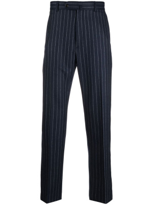

Tapered pinstripe-print trousers, Kenzo Tapered pinstripe-print trousers