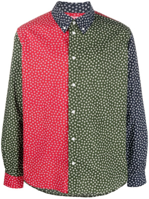 

Colour-block long-sleeve shirt, Kenzo Colour-block long-sleeve shirt