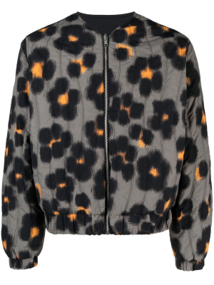 

Hana Leopard reversible bomber jacket, Kenzo Hana Leopard reversible bomber jacket