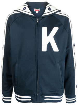 

Elephant-print varsity jacket, Kenzo Elephant-print varsity jacket