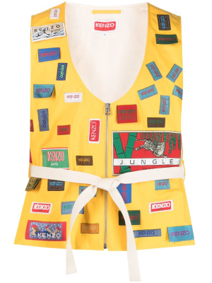 

Archives Labels waistcoat, Kenzo Archives Labels waistcoat